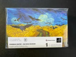 Pokemon x Van Gogh Museum Corviknight Wheatfield With Crows Double Deck Box NEW - Image 1