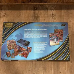 Pokemon TCG Mega Charizard UPC - Playing Mat, Deck Box, 65 Card Sleeves Only - Image 3