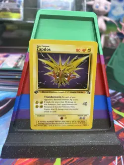 Zapdos 30/62 Fossil Regular Pokemon TCG First Edition - Image 3