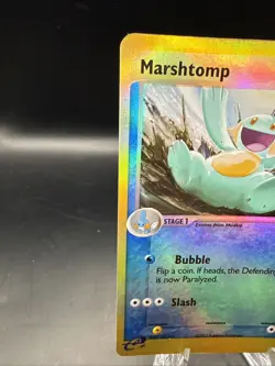 Marshtomp 40/109 E-Series 2003 Vintage Pokemon Ruby & Sapphire Reverse Holo LP - Image 3