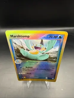 Marshtomp 40/109 E-Series 2003 Vintage Pokemon Ruby & Sapphire Reverse Holo LP - Image 4