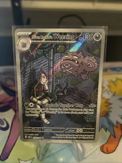 Pokemon TCG Team Rockets Weezing Destined Rivals 199/182 NM Condition - Image 3