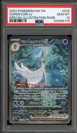 Pokemon Gardevoir ex Paldean Fates Special Illustration Rare #233 PSA 10 - Image 1