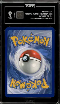 Pokemon Blastoise ex 151 MEW EN Special Illustration Rare #200 TAG 9 Mint - Image 2