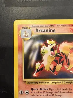 Arcanine 06/53 - Vintage WoTC Pokemon Wizards Of The Coast Black Star Promo NM/M - Image 2