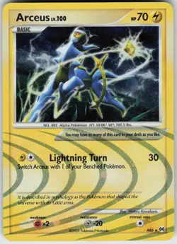 Arceus AR6/99 AR Holo Rare Arceus Pokemon - Image 1
