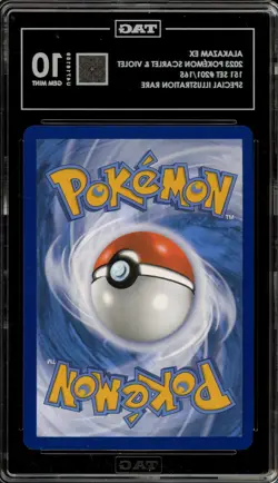 Pokemon Alakazam ex 151 MEW EN Special Illustration Rare #201 TAG 10 Gem Mint - Image 2