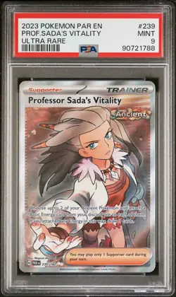 Professor Sada’s Vitality 239/182 Ultra Rare Pokemon Paradox Rift - PSA 9 Mint - Image 1