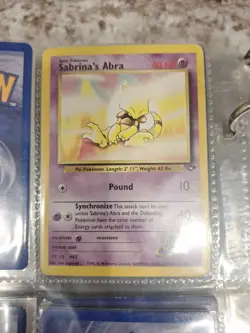 Sabrina’s Abra 63/132 | Pokemon Gym Challenge 2000 | WOTC | Vintage NM - Image 1