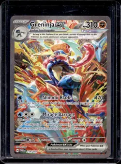 2024 Pokemon SV Twilight Masquerade - TWM EN Greninja ex #214/167 - Image 1
