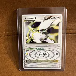 Pokemon Arceus LV.X Arceus Set 96/99 120 HP Rare Holo Nintendo English 2009 - Image 1