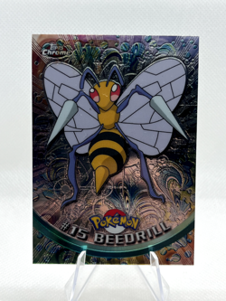 Beedrill #15 Pokemon Topps Chrome - Image 1