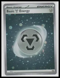 Pokemon #008 Basic Metal Energy (Cosmos Holo) Holo - Image 1