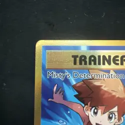 2016 Pokemon XY Evolutions Misty’s Determination 108/108 Trainer Holo NM - Image 2