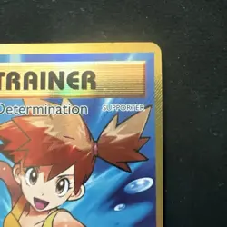2016 Pokemon XY Evolutions Misty’s Determination 108/108 Trainer Holo NM - Image 3