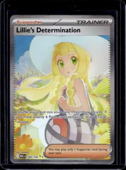 2025 Pokemon MEG EN Lillie's Determination Special Illustration Rare #184/132 - Image 1