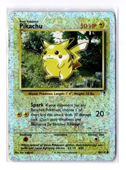PIKACHU 86/110 COMMON LEGENDARY COLLECTION POKEMON REVERSE HOLO HP - Image 1
