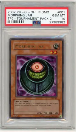 Morphing Jar TP2-001 Promo Ultra Rare Yugioh PSA 10 *982 - Image 1