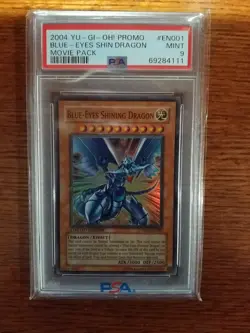 2004 YU-GI-OH THE MOVIE movie pack promo FULL SET PSA 9 + BONUS - Image 2