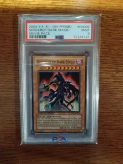 2004 YU-GI-OH THE MOVIE movie pack promo FULL SET PSA 9 + BONUS - Image 3