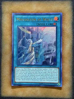 Yugioh Mausoleum of White LCKC-EN036 Ultra Rare LP - Image 1