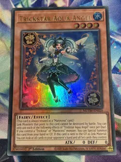 Yu-Gi-Oh! TCG Trickstar Aqua Angel MZTM-EN026 Ultra Rare NM/M - Image 1