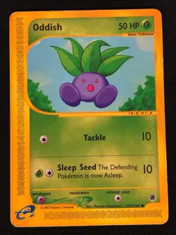 Pokemon Oddish 122/165 Common (MP) - Image 1