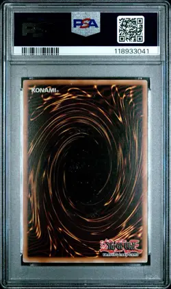 Yugioh Black Luster Soldier - Envoy of the Beginning IOC-025 1st Edition PSA 8 - Image 2