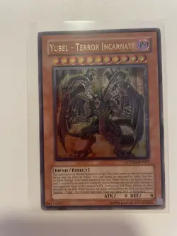Yubel - Terror Incarnate Ptdn En007 Ultimate Rare Unlimited LP Yugioh - Image 1