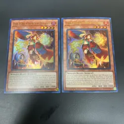 Yugioh - Fire King Courtier Ulcanix MP25-EN262 1st Edition ULTRA NM X2 - Image 1