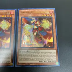 Yugioh - Fire King Courtier Ulcanix MP25-EN262 1st Edition ULTRA NM X2 - Image 3