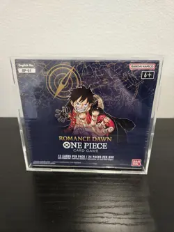 One Piece OP-01 Romance Dawn Booster Box BLUE BOTTOM English NEW SEALED, MINT - Image 1