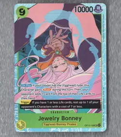 Jewelry Bonney (SR) OP13-108 Holo Foil | Carrying on His Will One Piece English - Image 1