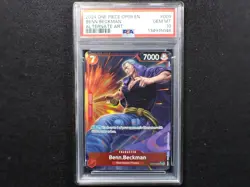 Benn Beckman OP09-009 ALT ART Emperors in the New World One Piece PSA 10 - Image 1