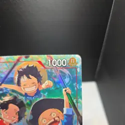 ONE PIECE | Ace & Sabo & Luffy SR - RAW - Gem Mint PSA 10 Potential OP13-007 SR - Image 4