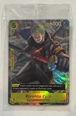 OP07-113 Roronoa Zoro Promo - Illustration Box- *SEALED* - Image 1