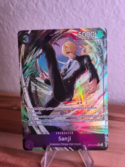SANJI - One Piece OP12-070 - AA Alt Art Rare R - Legacy of the Master - Image 1