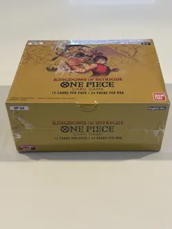 One Piece Card Game - Kingdoms of Intrigue (OP04) - Booster Box - English Sealed - Image 2