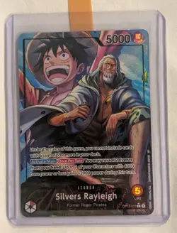 Silvers Rayleigh (Alternate Art) OP12-001 Legacy of the Master Foil - Image 1