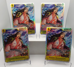 Kouzuki Momonosuke Playset - OP06-107 x4 - PRB02 Reprint - One Piece TCG - Image 1