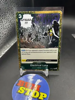 One Piece TCG Electrical Luna Op08-036 RARE Holo - Image 1