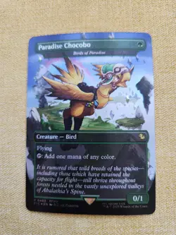 Paradise Chocobo - Birds of Paradise (Borderless) Commander: Final Fantasy Foil - Image 1
