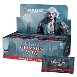 MTG: Innistrad: Crimson Vow - Draft Booster Box - Innistrad: Crimson Vow (VOW) 630509993475 - Image 1