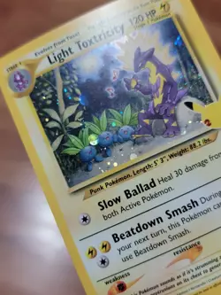 NM Light Toxtricity SWSH137 SWSH: Sword & Shield Promo Cards Holo - Image 3