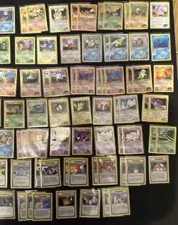 Vintage Pokemon Card Lot WOTC NEAR COMPLETE Gym Heroes 119 Card Lot 1st Edition - Image 3