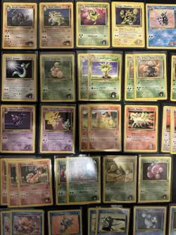 Vintage Pokemon Card Lot WOTC NEAR COMPLETE Gym Heroes 119 Card Lot 1st Edition - Image 4