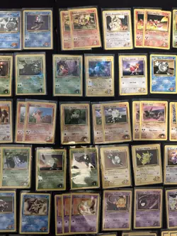 Vintage Pokemon Card Lot WOTC NEAR COMPLETE Gym Heroes 119 Card Lot 1st Edition - Image 5