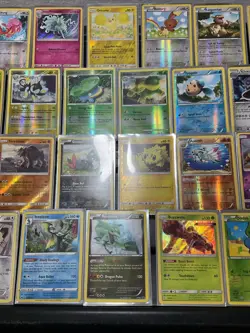 (30) Pokemon Cards Lot WOTC Vtg Holo STAMPED REVERSE Rayquaza Luxio Kangaskhan - Image 3