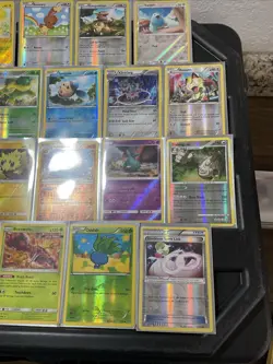 (30) Pokemon Cards Lot WOTC Vtg Holo STAMPED REVERSE Rayquaza Luxio Kangaskhan - Image 4