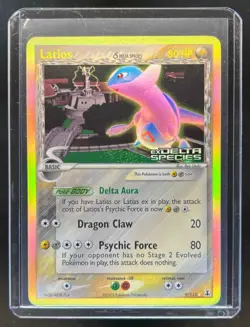 2005 Pokemon EX Delta Species Latios Reverse Holo #9/113 - Image 1